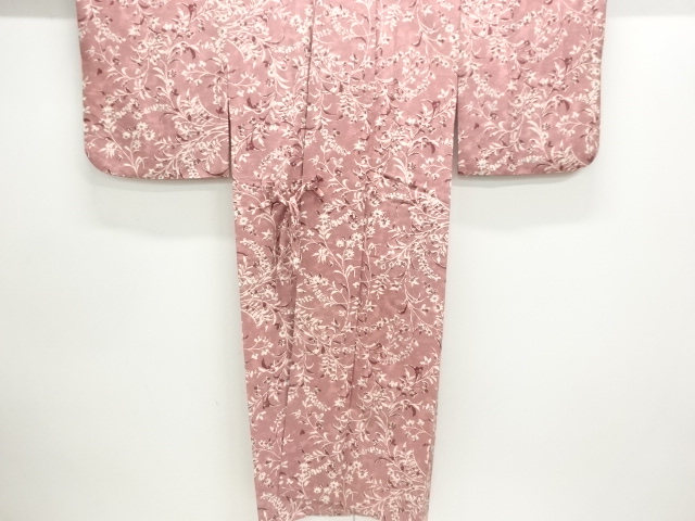 JAPANESE DOCHUGI / JODAI TSUMUGI / FLORAL PLANTS